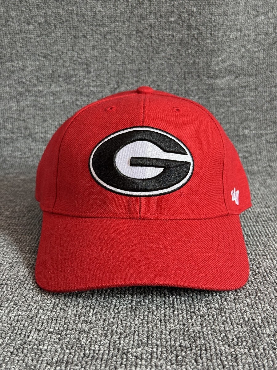 '47 Brand Georgia Bulldogs Baseball Cap Strapback Red OSFA NCAA Hat