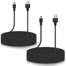 Smays 15 ft Long Mini USB Cable for PS3 Controller, Mini-B Charger Cord... 