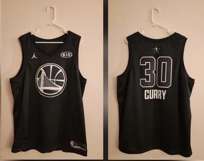 Steph Curry Nike Jordan 2018 NBA All Star Mens Jersey #30 Warriors Black  XXL 56