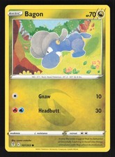 English NM Bagon 107/203 SWSH07 Pokemon SWSH07: Evolving Skies