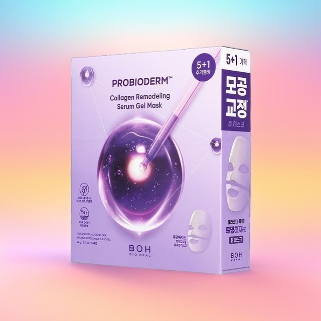 BIO HEAL BOH Probioderm Collagen Remodeling Serum Gel Mask 34g (1.19oz) x 12EA
