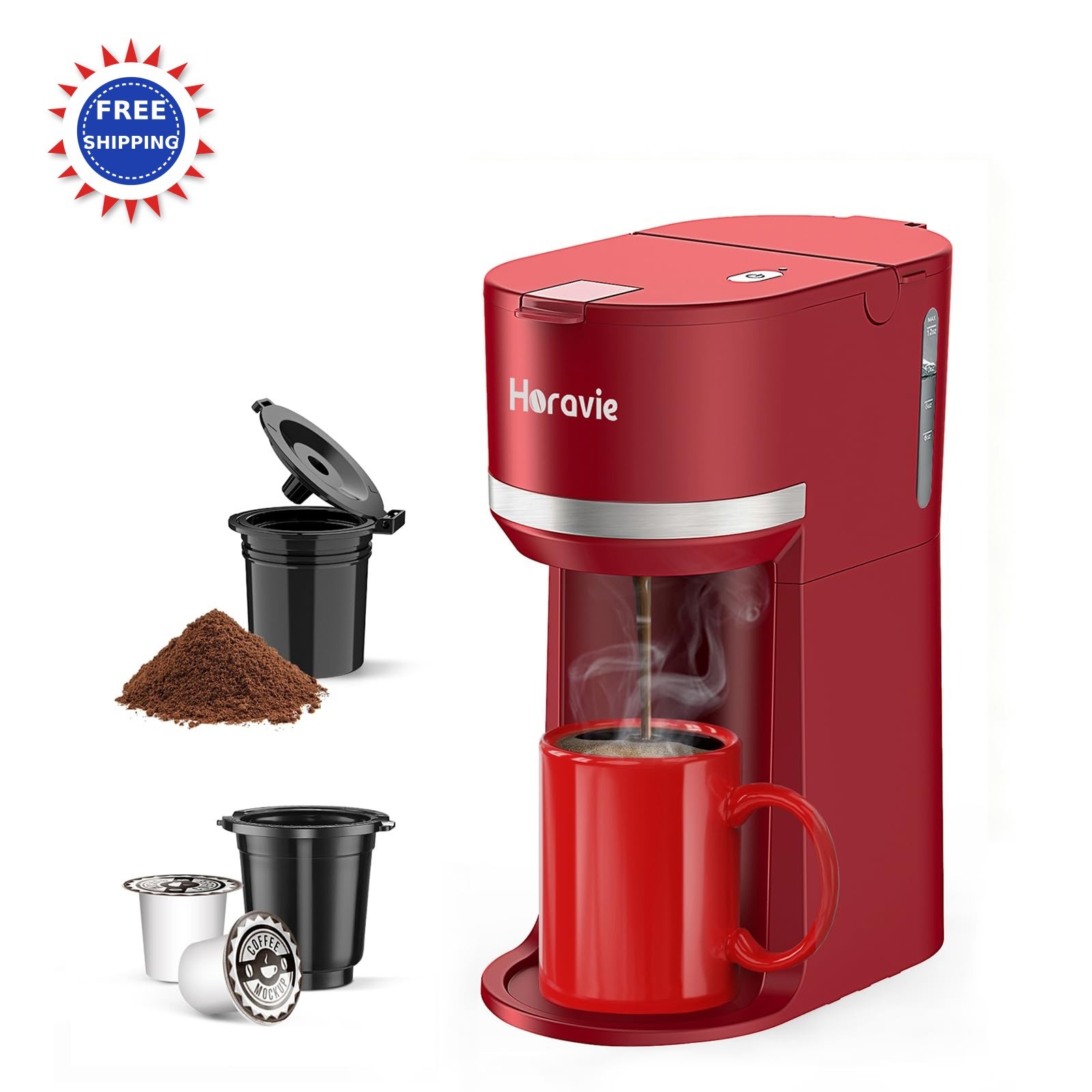 For K Cup And Ground 6 To 12 Oz. Brew Sizes Fast