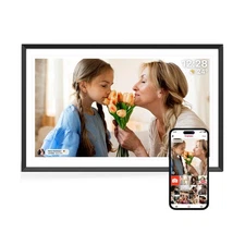 ApoloSign Digital Picture Frame 15.6 inch, WiFi Digital Photo Frame with 32GB...