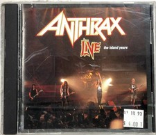 Anthrax – Live: The Island Years CD 1994 Thrash Metal Island Megaforce Records
