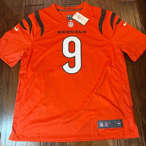 Nike NFL Cincinnati Bengals Joe Burrow Alternate Football Jersey size XL NWT