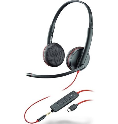 HP Poly Blackwire C3225 - Headset - 3,5 mm Stecker #AL898