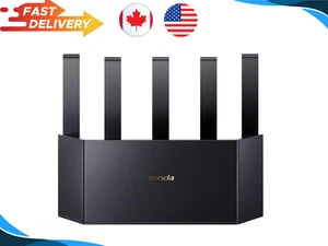 Tenda AX3000 Jeu WiFi Routeur, Gigabit sans fil double bande, WPA3, RX12L Pro