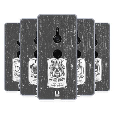 HEAD CASE DESIGNS HAND-DRAWN DOG BREEDS SOFT GEL CASE FOR SONY PHONES 1