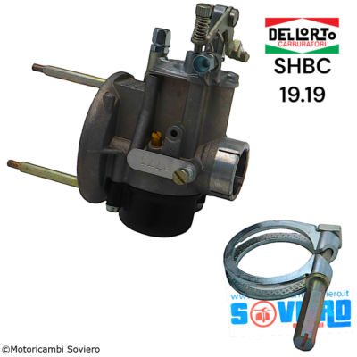 Carburatori Carburatore Vespa Et3 Carburatore E Fascetta Dellorto - Main Image