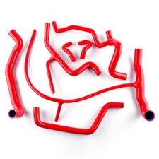 Radiator Silicone Hose Coolant Tube For Volkswagen VW GOLF Mk3 VR6 95-98 Red