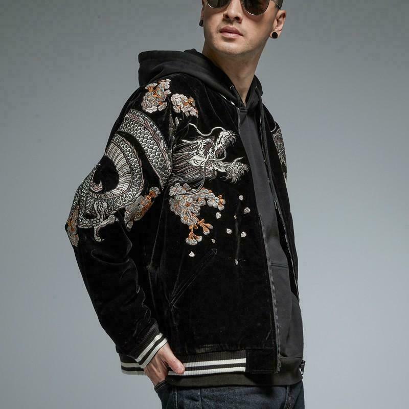 ジャケット・アウター XLARGE VELOR SOUVENIR JACKET XLARGE エクストララージ VELOR SOUVENIR JACKET : 7-SEVEN