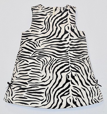 zebra print jumper dress