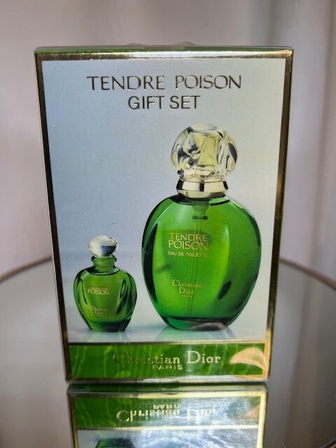 Tendre Poison Dior perfume set 50 ml + edt 5 ml. Rare, vintage