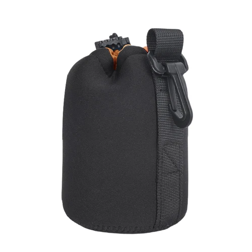 2X S-XL Naranja Neopreno Suave DSLR Cámara Lente Bolsa Almacenamiento Cubierta Estuche EE. UU. - Imagen 16 de 25