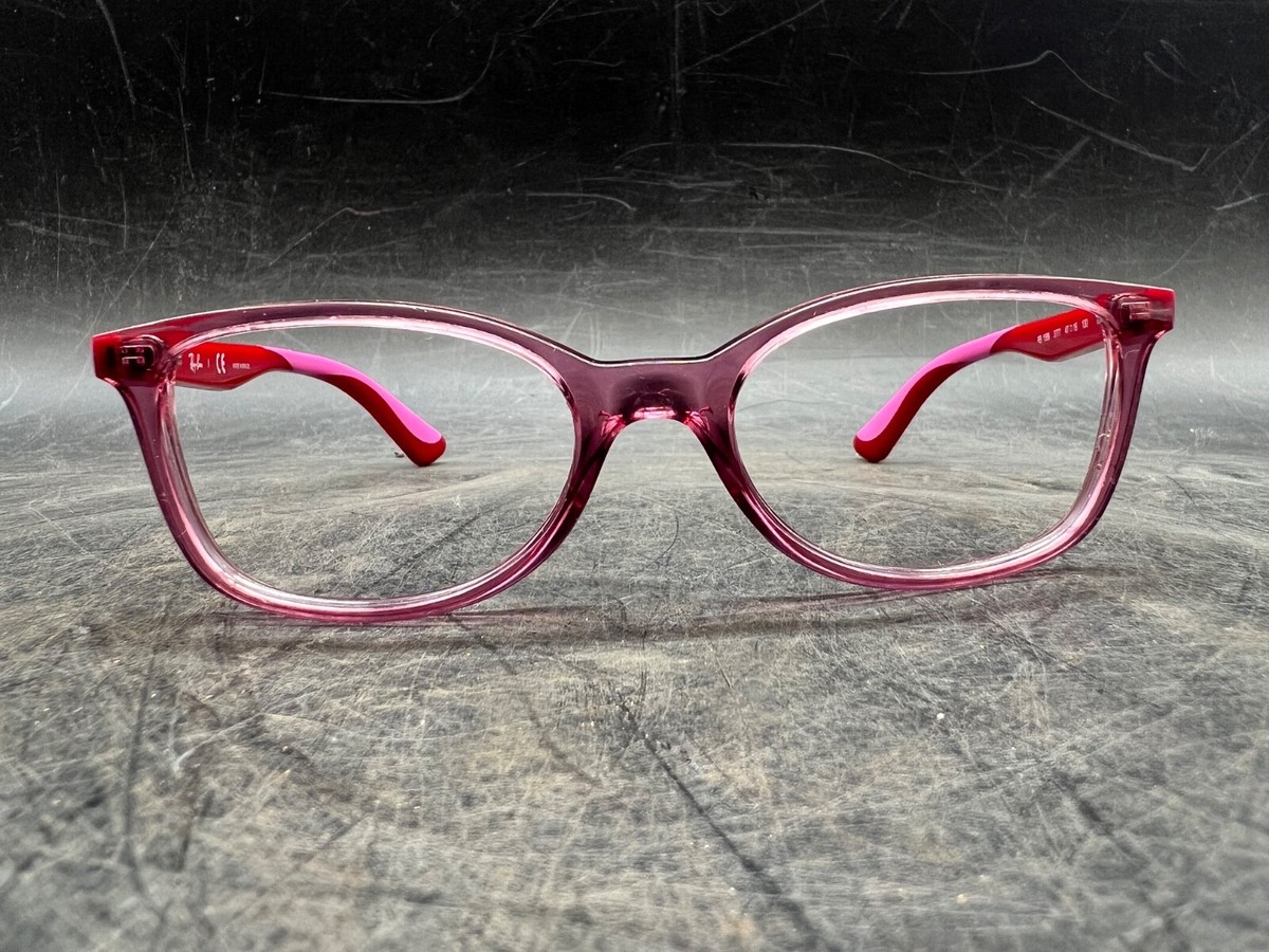 Ray-Ban‎ RB1586 Kids Glasses Pink Scratch Resistant Girls Eyeglass Frames 5” Rayban RB1586 Pink Girls Eyeglass Frames Sz 47 | eBay main image 4