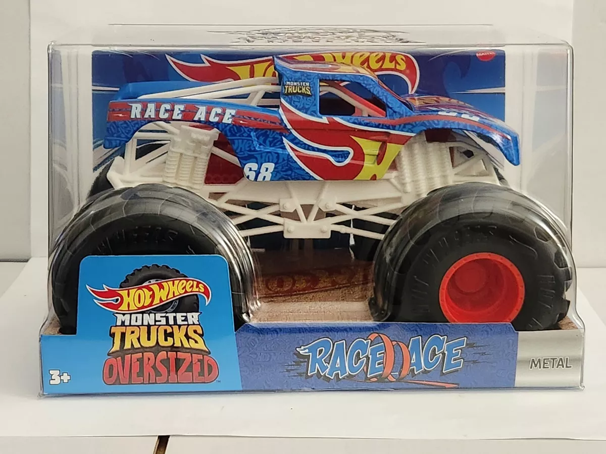 Hot Wheels Monster Trucks Oversized Race Ace