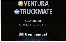 VENTURA SC5900 DVR G2 EU Caravan and Motorhome Sat Nav with Built-In HD Dashcam
