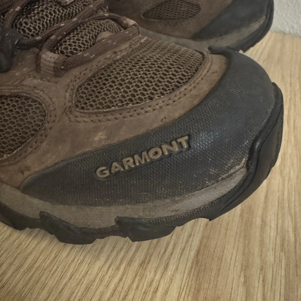 Garmont Hiking Boots Mens Size 9.5 GTX Gore-Tex Brown Vibram Lightweight Outdoor - Image 4 of 4