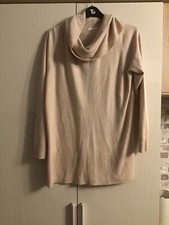 Papaya Cream Oatmeal Winter Midi Jumper Knitted Dress Size 20 new