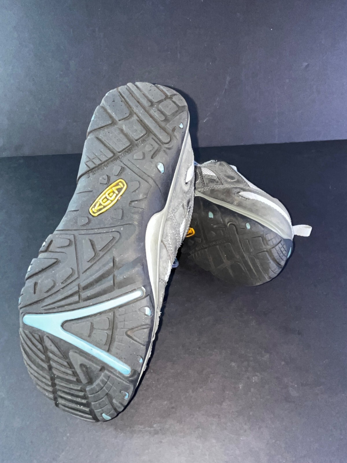 Scarpe da trekking donna KEEN taglia 9 5 CIRCADIA VENT trail grigie stringate comode ottime condizioni
