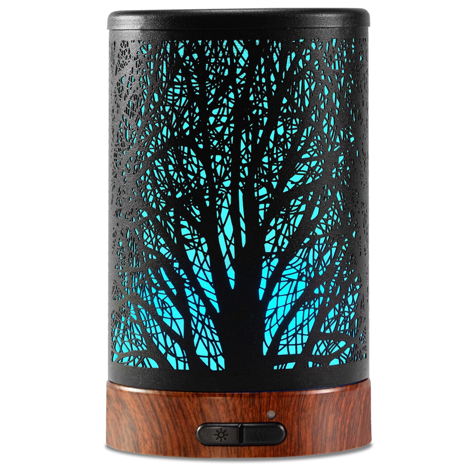 150ml Metal Essential Oil Diffuser for Aromatherapy with 7 Colors-image