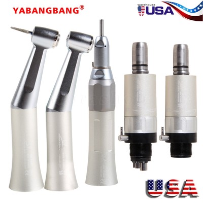 NSK Style Dental Low Slow Speed Handpiece Straight/Contra Angle FG1.6 / RA Burs