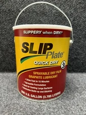 Slip Plate No. 3 Quick Dry Sprayable Graphite Dry Film Lubricant SLIP3-4X1G
