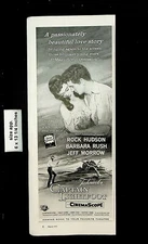 1955 Captain Lightfoot Rock Hudson Barbara Rush Movie Vintage Print Ad 28131