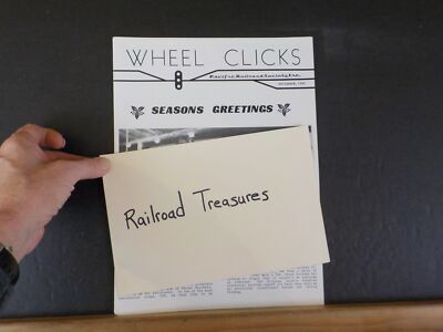 Wheel Clicks 1980 Dezember Pacific Railroad Society We re in The Movies