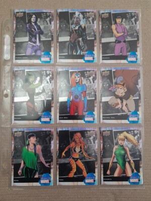 MARVEL WOMEN OF MARVEL UPPER DECK 2024 EINZELKARTENAUSWAHL