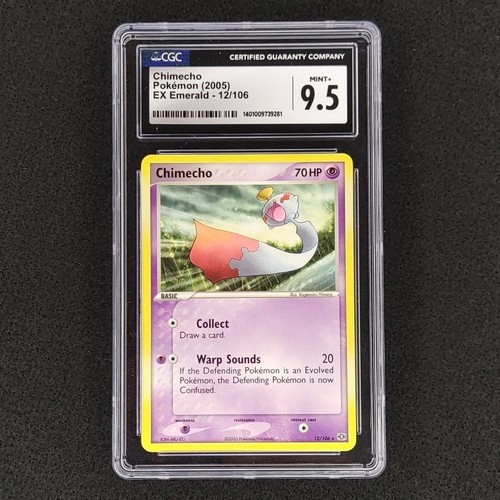 Chimecho graded CGC 9.5 for sale on eBay