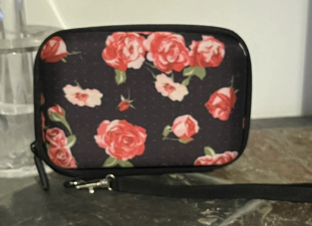 USA GEAR Phone/Mobile Photo Printer Zip Rose Travel Case Only Kodak Mini Storage