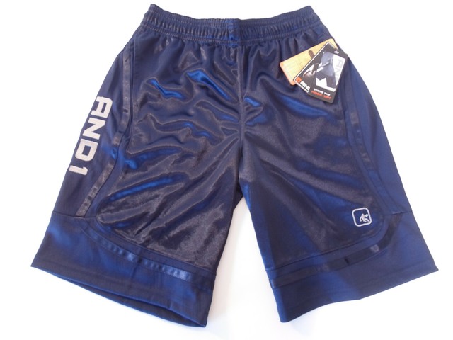 2 Pair AND1 Mens XL Shiny Navy Blue 