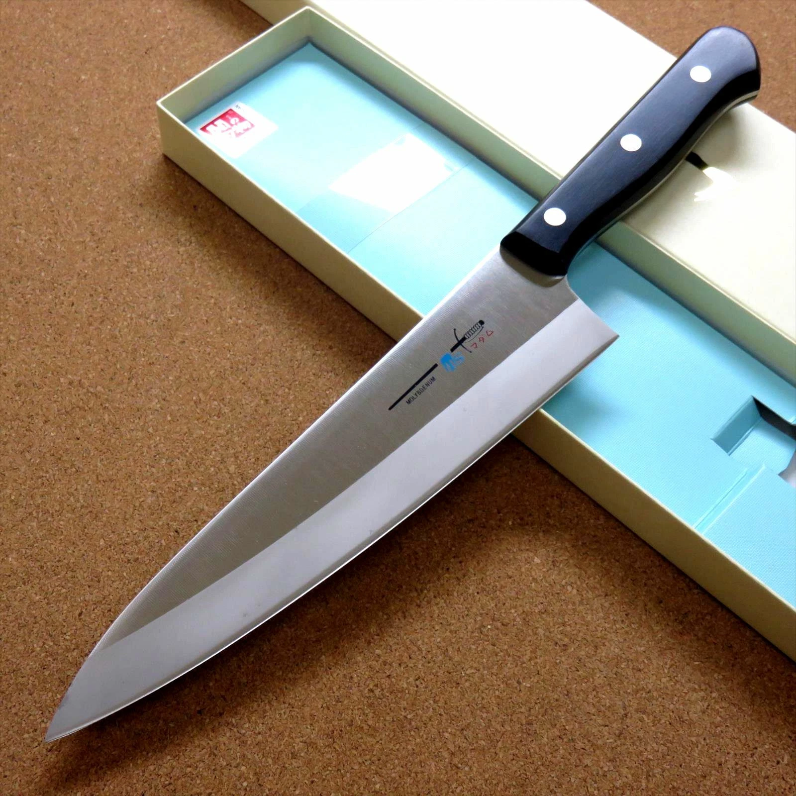 Japanese Kitchen Suji Gyuto Chef Knife 200mm 8 in Universal Meat Fish SEKI JAPAN
Opens in a new wind