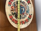 Vintage Hawaiian Bamboo Serving Tray Aloha Island Print — photo 3
