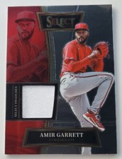 2022 Panini Select Amir Garrett Cincinnati Reds Select Swatches SELS-AG
