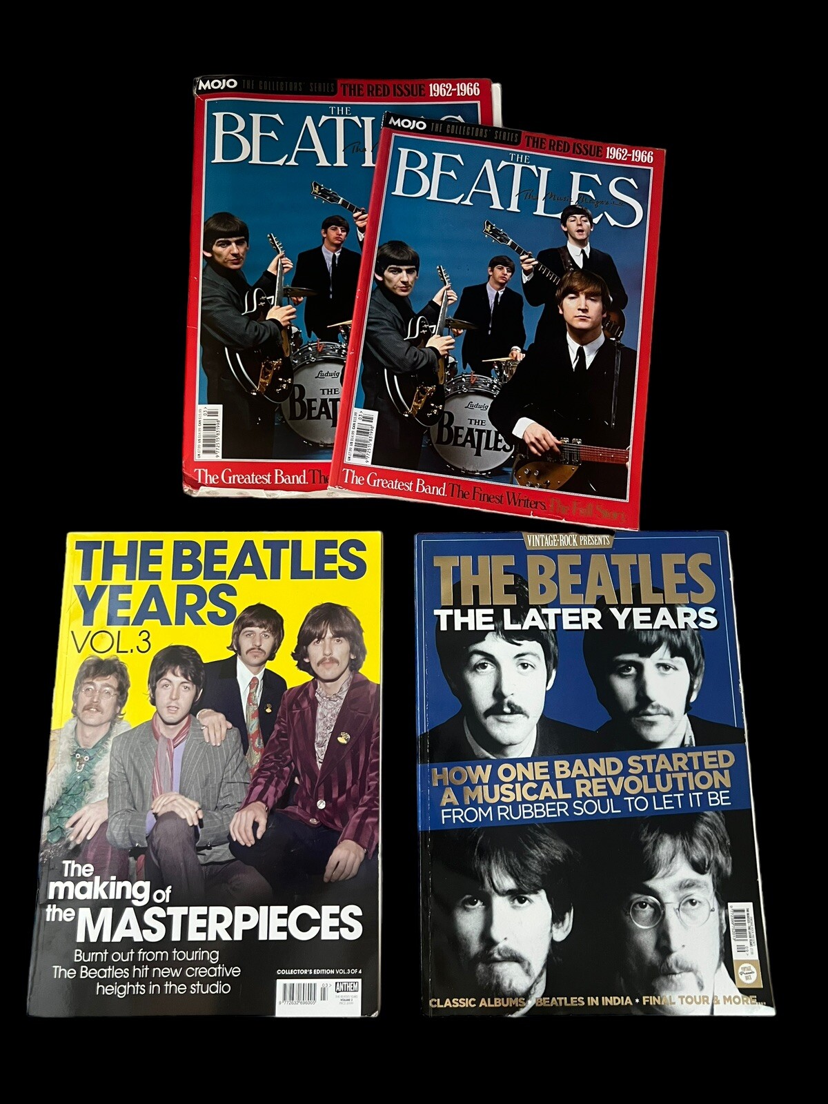 3 x The Beatles Collector Magazines