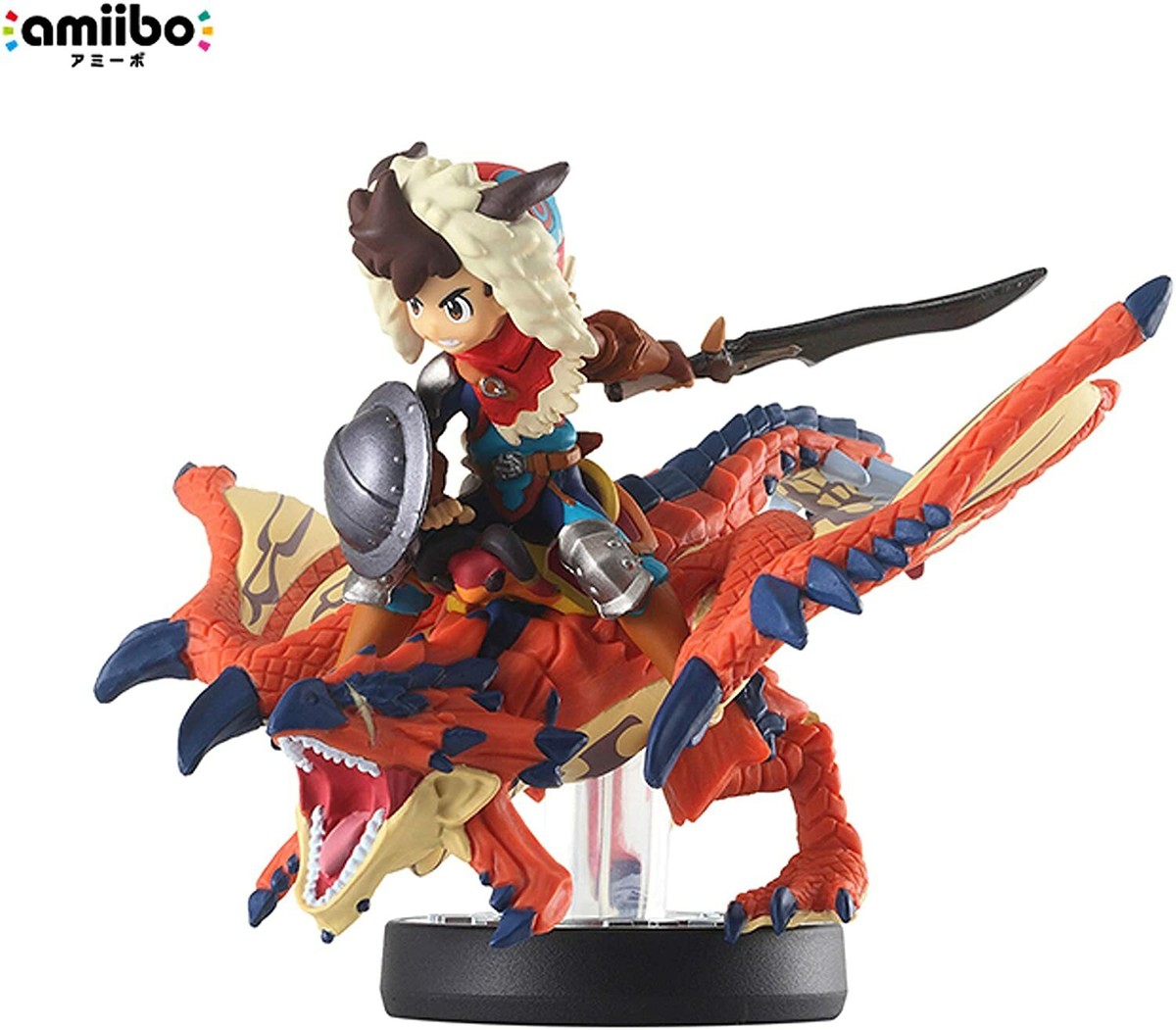 Nintendo 3DS Amiibo Monster Hunter Stories Rathalos & RIder Boy