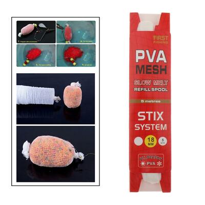 PVA   Mesh Ködernetz Universal Refill Strumpfbeutel 5M 18/25/37/44mm