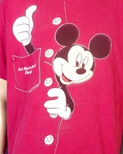 vintage 80s 90s Sherry Disney Mickey Mouse T-Shirt Pocket Graphic Florida sz XL