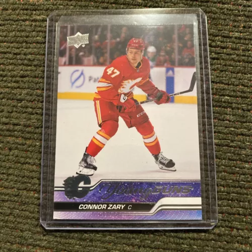 2023-24 Upper Deck Series 2 - Young Guns #496 Connor Zary (RC)