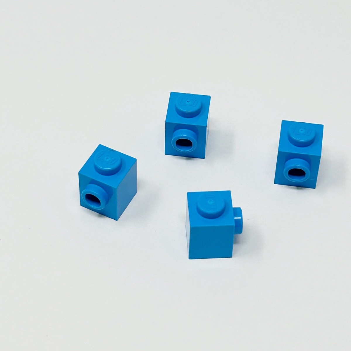 87087 LEGO Parts Brick Modified 1x1 w/ Stud on 1 Side DARK AZURE