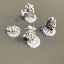Lot 4 Monster Figure For Dungeons  Dragon D D Marvelous Miniatures Game Grey A