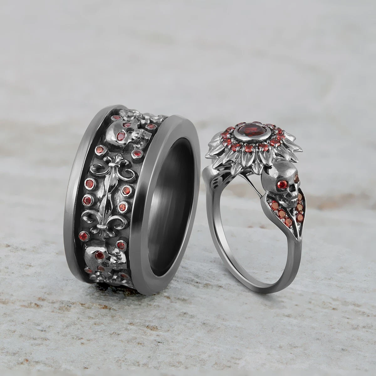 Anillo compromiso calavera outlet