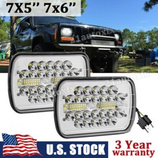 5x7 7x6 Led Headlight Hi-lo Beam Drl For Toyota Pickup 1982-1995 Truck 4runner