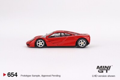Mini GT 1:64 McLaren F1 Red Diecast Model Car MGT00654 | eBay