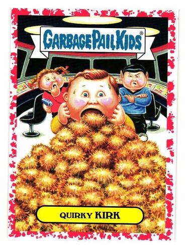 2016 GARBAGE PAIL KIDS SERIES 2 PRIME SLIME TRASHY TV PICK YOUR CARD BLOODY RED - Picture 202 of 323