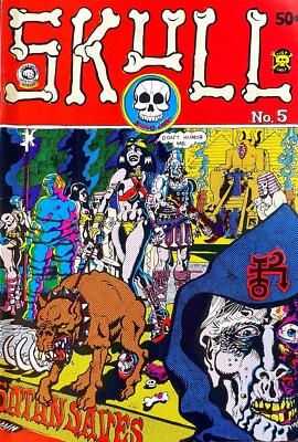 Skull Comics #5 - classic underground. First (only) printing. Hi-Grade.