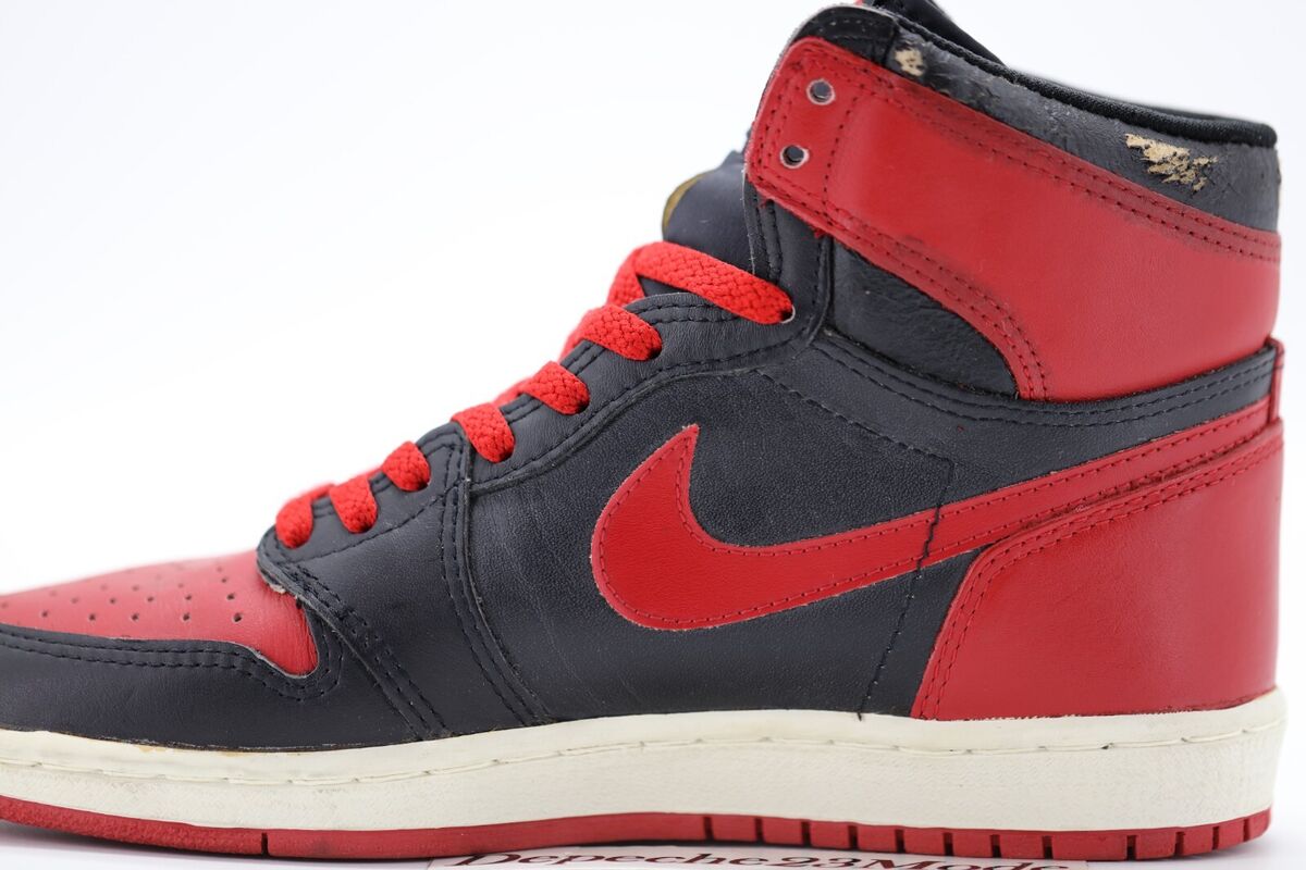Nike Air Jordan I💥 1985 Original BRED 💥 size 8.5 DS og all Nike Air Jordan I💥 1985 Original BRED 💥 size 8.5 DS og all