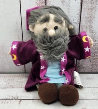 Constructive Playthings Royal Puppets Wizard Plush Stuffed Toy Hand Puppet